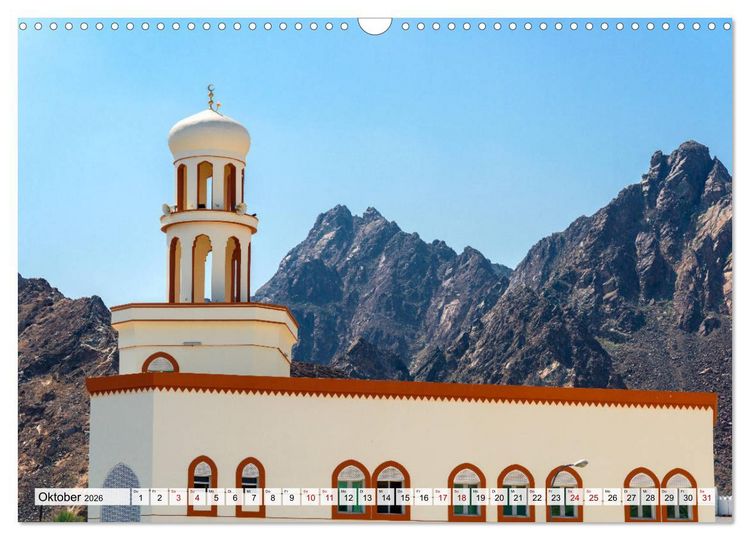 Produktbild: Entlang der K&uuml;ste von Muscat (Wandkalender 2026 DIN A3 quer), CALVENDO Monatskalender