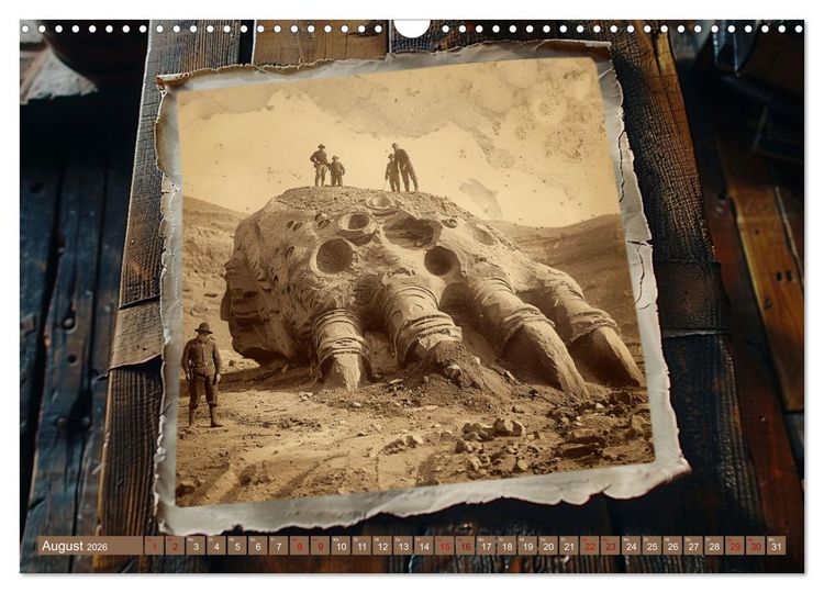 Produktbild: Verloren geglaubte Arch&auml;ologie (Wandkalender 2026 DIN A3 quer), CALVENDO Monatskalender
