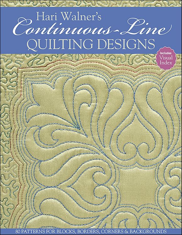 Produktbild: Hari Walner's Continuous-Line Quilting Designs