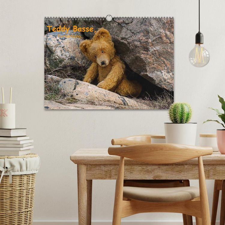 Produktbild: Teddy Basse, Fortsetzung... (Wandkalender 2026 DIN A3 quer), CALVENDO Monatskalender