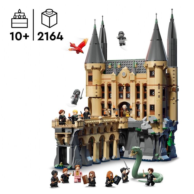 Produktbild: LEGO Harry Potter 76473 Schloss Hogwarts: Ostfl&uuml;gel, Spielzeug ab 10