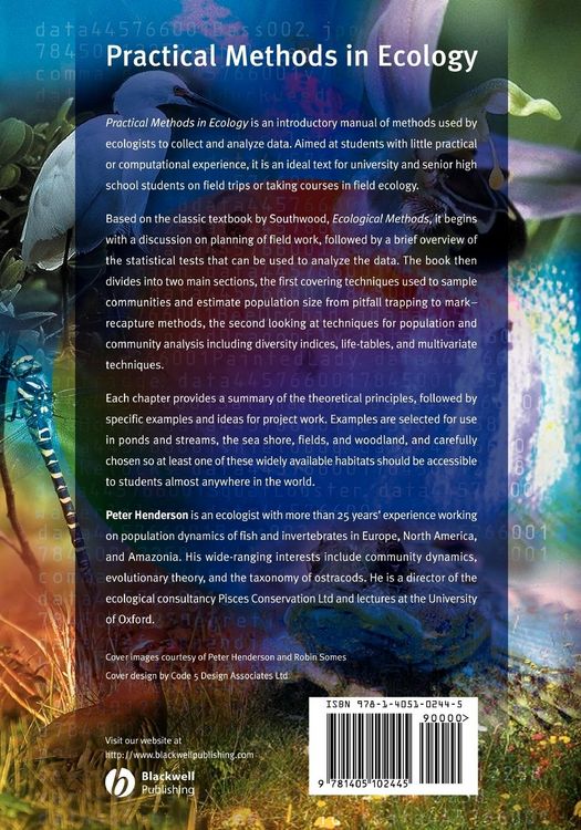 Produktbild: Practical Methods in Ecology