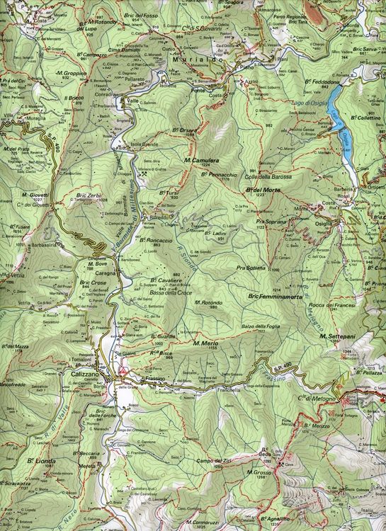 Produktbild: IGC Italien 1 : 50 000 Wanderkarte Finale Ligure Alassio Savona