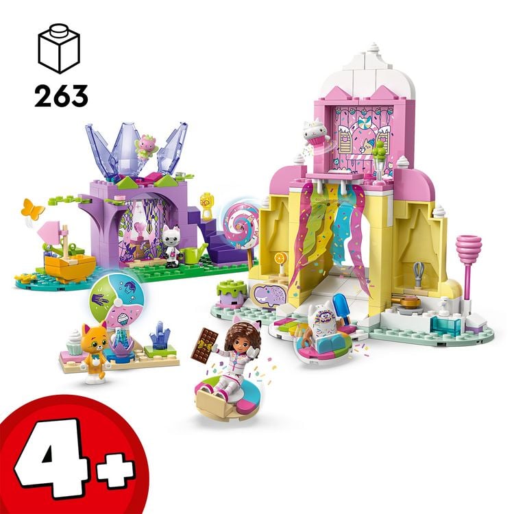 Produktbild: LEGO® Gabbys Puppenhaus Zuckerguss-Gebirge und Kätzchen-Garten (11205); Spielset für Rollenspiele