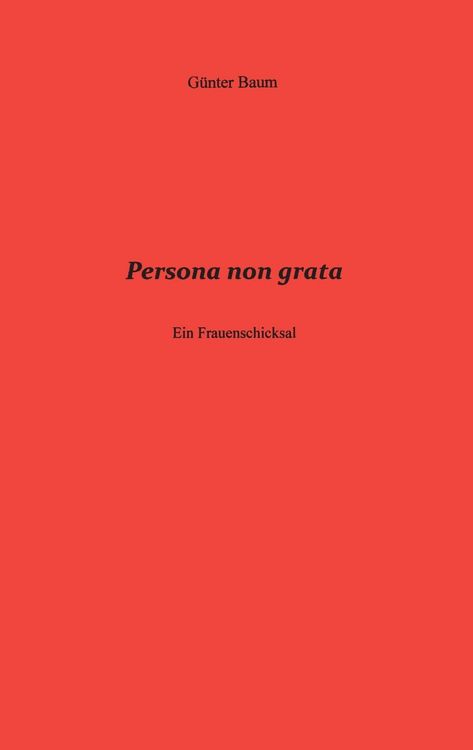 Produktbild: Persona non grata