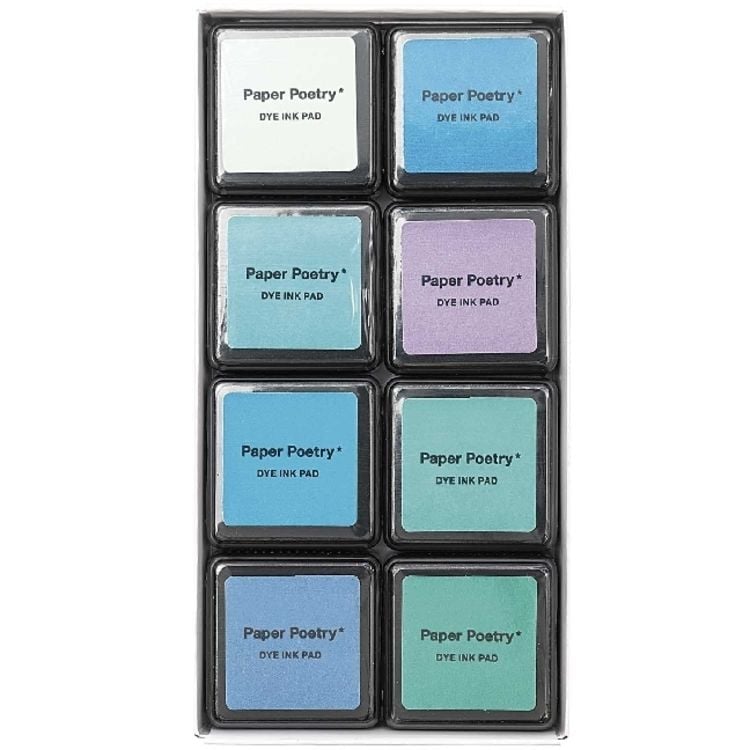 Produktbild: Tusche-Stempelkissen Set, Aqua Mix