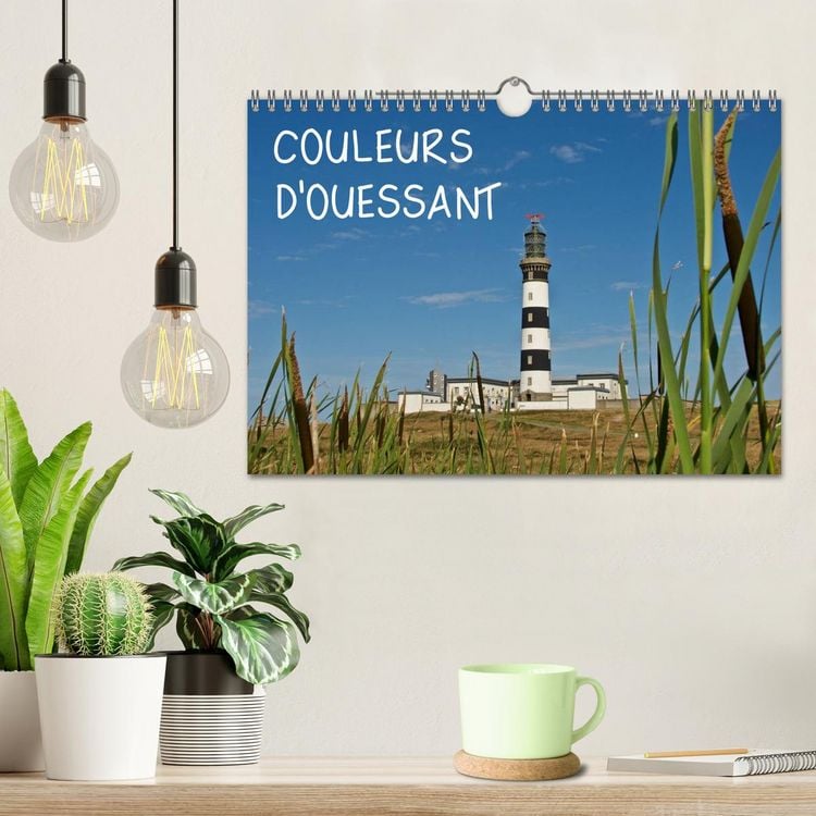 Produktbild: COULEURS d'OUESSANT (Calendrier mural 2026 DIN A4 vertical), CALVENDO calendrier mensuel