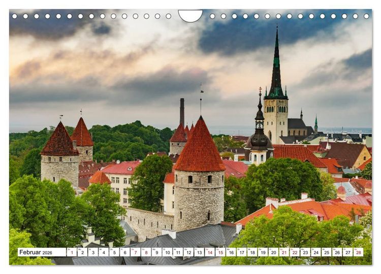 Produktbild: Europas Hauptst&auml;dte &ndash; lebenswerte Metropolen (Wandkalender 2026 DIN A4 quer), CALVENDO Monatskalender