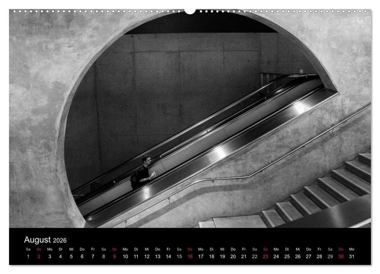 Produktbild: Spontane Fotografie Unterwegs (Wandkalender 2026 DIN A2 quer), CALVENDO Monatskalender