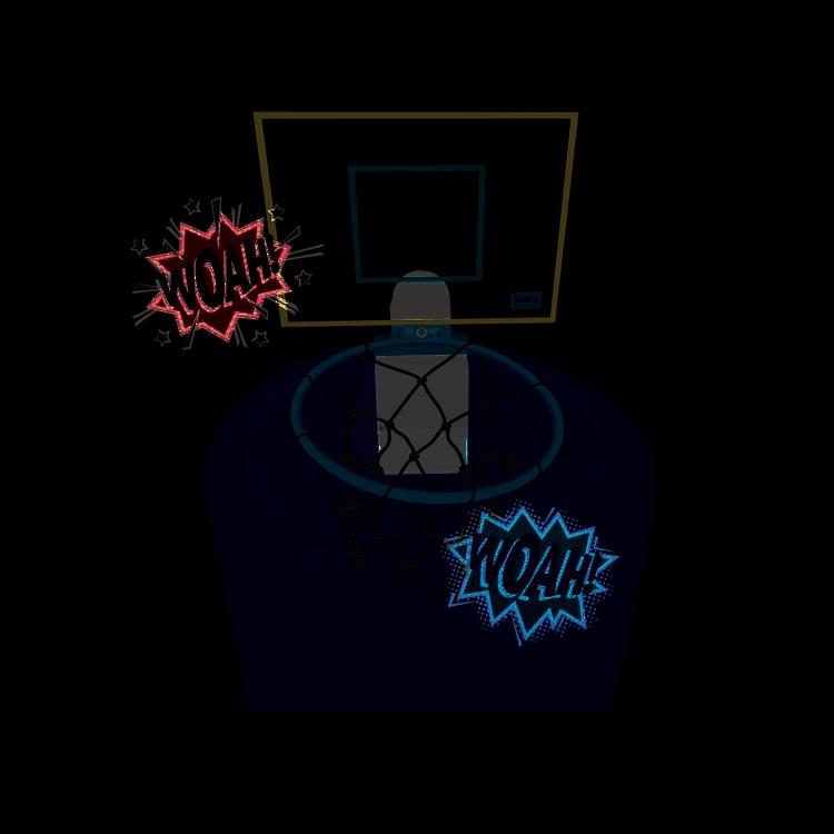 Produktbild: Legami Basketballkorb - Magic Shot