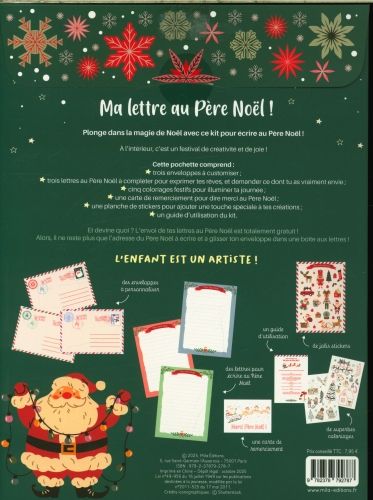 Produktbild: Ma lettre au P&egrave;re No&euml;l !