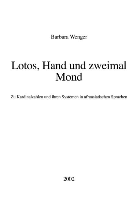 Produktbild: Lotos, Hand und zweimal Mond