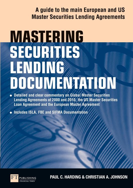 Produktbild: Mastering Securities Lending Documentation