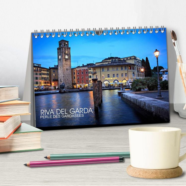 Produktbild: Riva del Garda - Perle des Gardasees (Tischkalender 2027 DIN A5 quer), CALVENDO Monatskalender