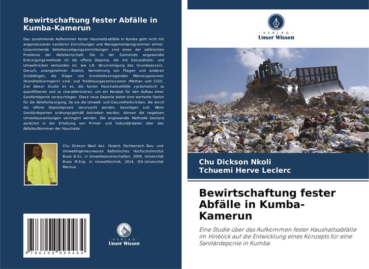 Produktbild: Bewirtschaftung fester Abf&auml;lle in Kumba-Kamerun
