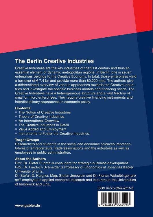 Produktbild: The Berlin Creative Industries