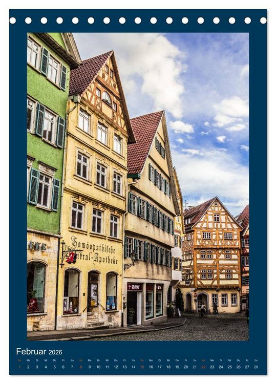 Produktbild: Esslingen am Neckar - Sehenswertes (Tischkalender 2026 DIN A5 hoch), CALVENDO Monatskalender