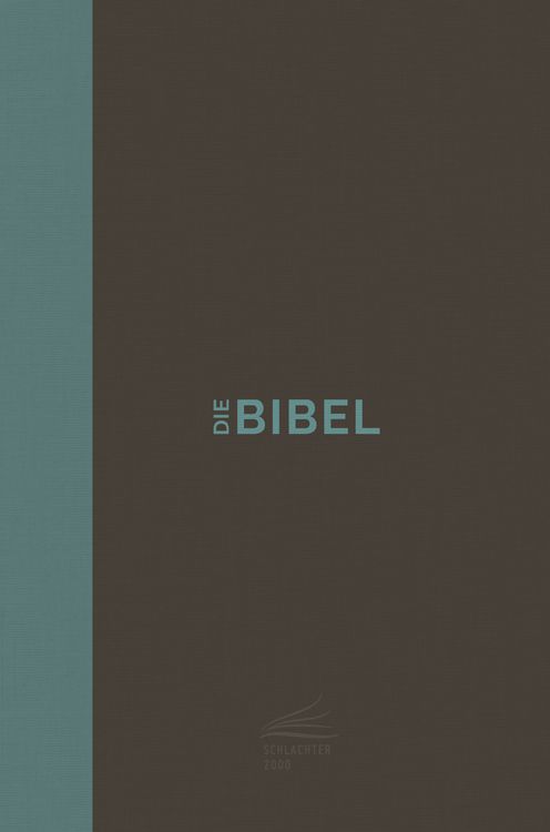 Produktbild: Schlachter 2000 Bibel &ndash; Taschenausgabe (Hardcover, klassischer Einband)