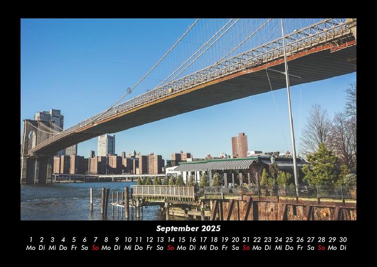 Produktbild: New York 2025 Fotokalender DIN A3