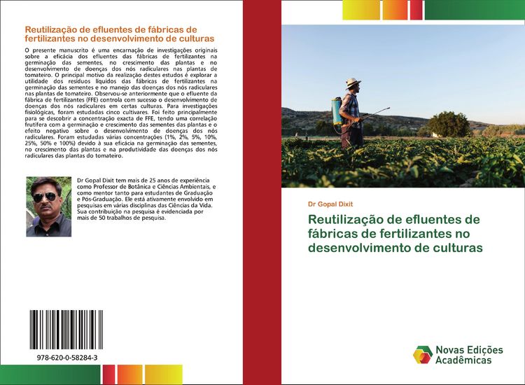 Produktbild: Reutiliza&ccedil;&atilde;o de efluentes de f&aacute;bricas de fertilizantes no desenvolvimento de culturas