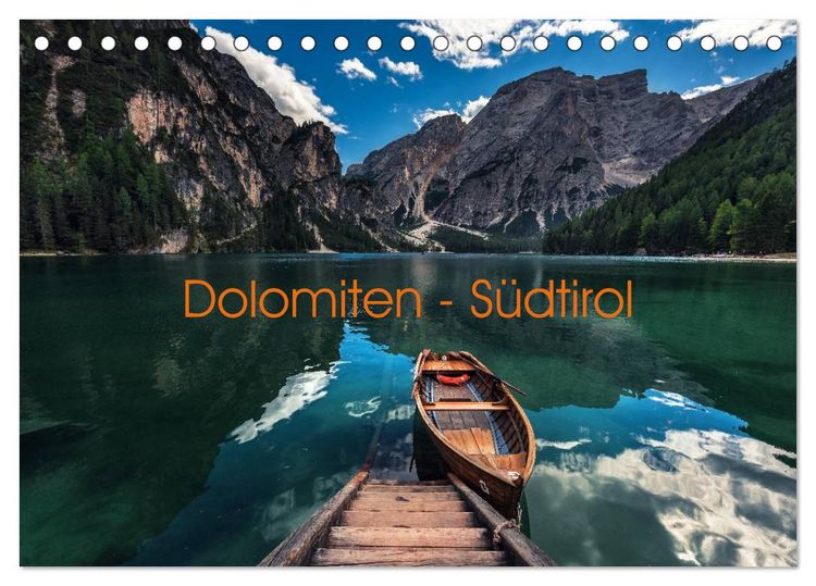 Produktbild: Dolomiten - S&uuml;dtirol (Tischkalender 2026 DIN A5 quer), CALVENDO Monatskalender