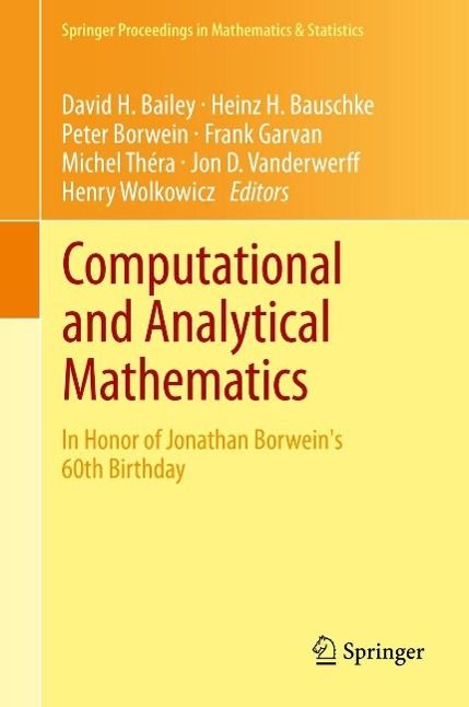 Produktbild: Computational and Analytical Mathematics