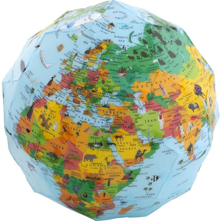 Produktbild: 3D-Puzzle Kinder-Globus mit CREATTO