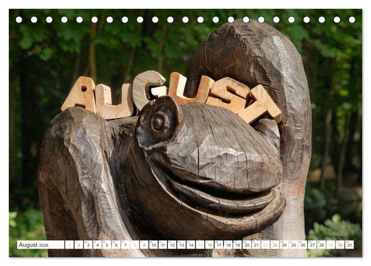 Produktbild: Holz, ein fantastischer Rohstoff. (Tischkalender 2026 DIN A5 quer), CALVENDO Monatskalender