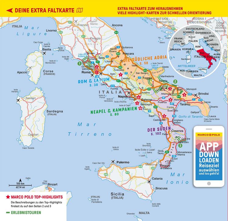 Produktbild: MARCO POLO Reisef&uuml;hrer Italien S&uuml;d