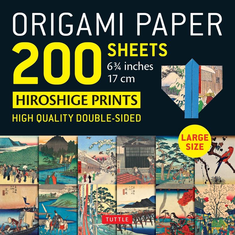Produktbild: Publishing, T: Origami Paper 200 sheets Japanese Hiroshige P