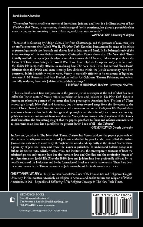 Produktbild: Jews and Judaism in The New York Times