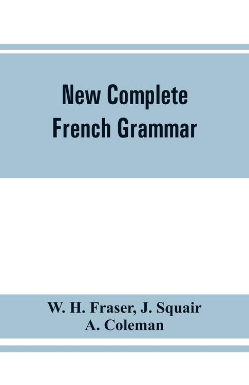 Produktbild: New complete French grammar