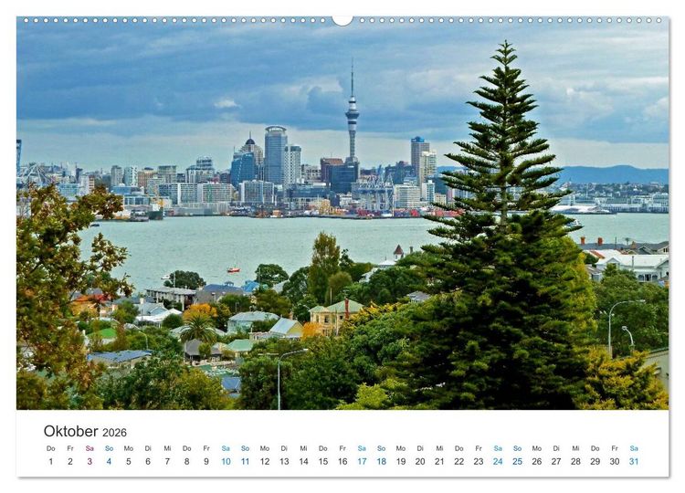 Produktbild: Vielfalt Neuseeland (Wandkalender 2026 DIN A2 quer), CALVENDO Monatskalender