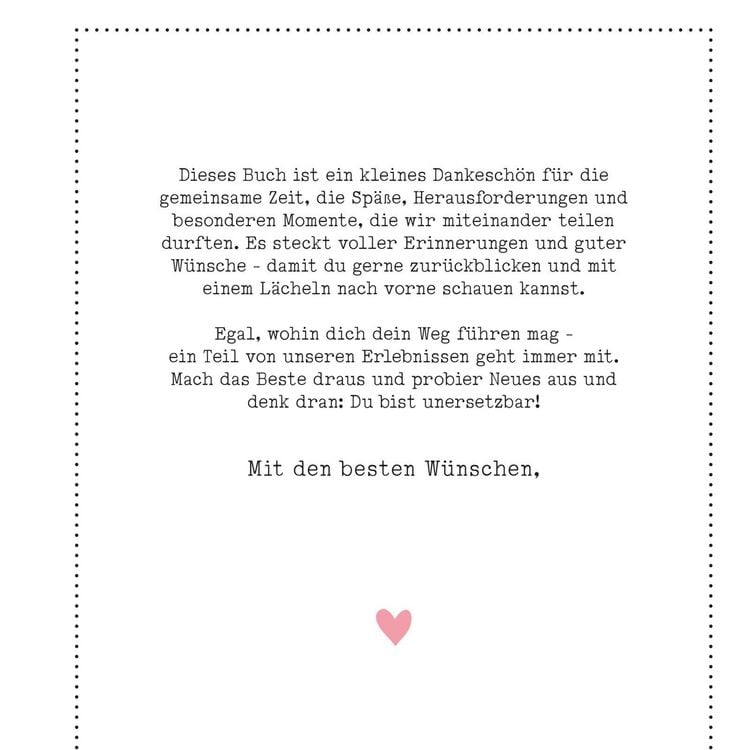 Produktbild: Goodie Book - Machs gut!
