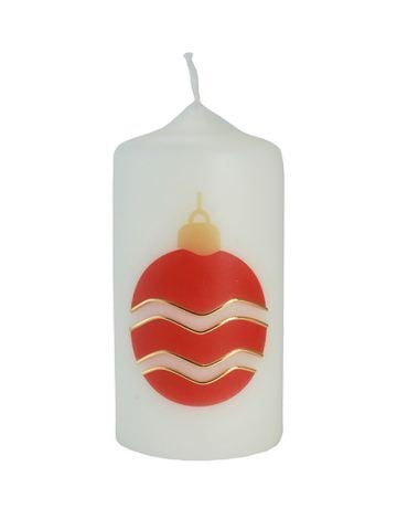 Produktbild: Christbaumkugel mit Wachsauflage