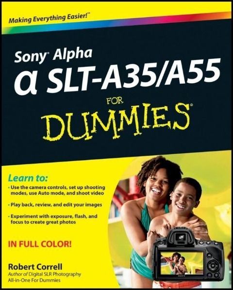 Produktbild: Sony Alpha SLT-A35 / A55 For Dummies
