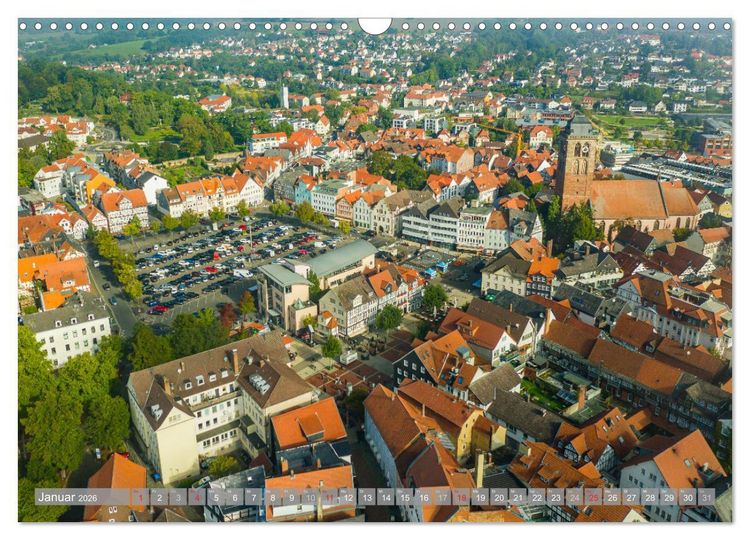 Produktbild: Ein Blick auf Bad Hersfeld (Wandkalender 2026 DIN A3 quer), CALVENDO Monatskalender