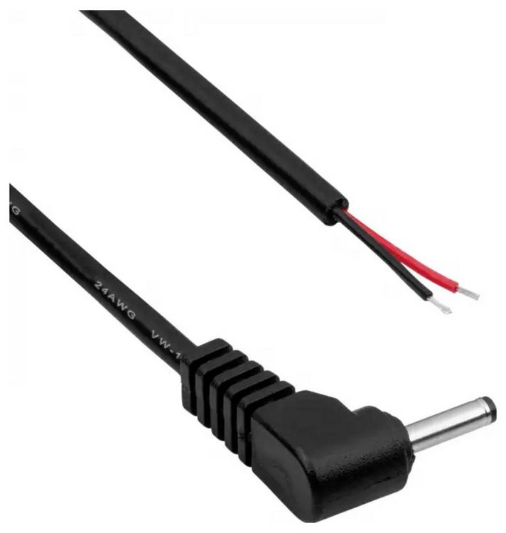 Produktbild: Akyga AK-SC-08 Niedervolt-Adapterkabel Hohlstecker 3.0 x 1.0 mm - offene Kabelenden 1.2 m 1 St.