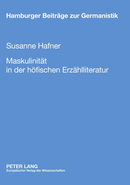 Produktbild: Maskulinit&auml;t in der h&ouml;fischen Erz&auml;hlliteratur