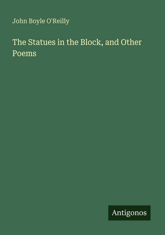 Produktbild: The Statues in the Block, and Other Poems