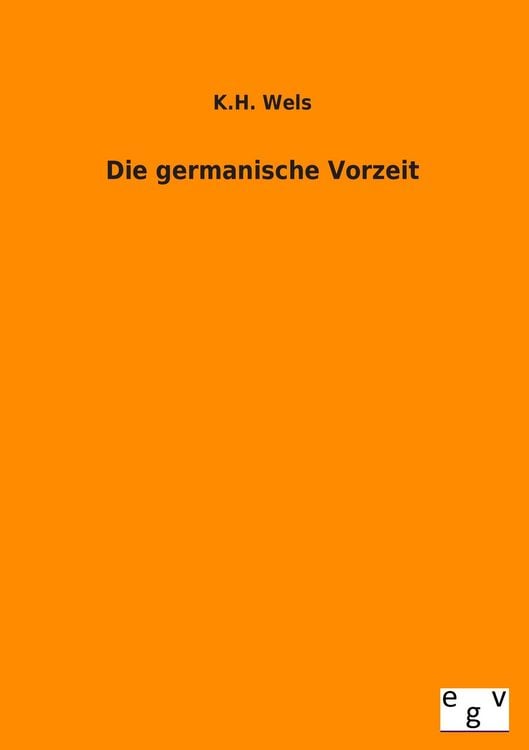 Produktbild: Die germamische Vorzeit