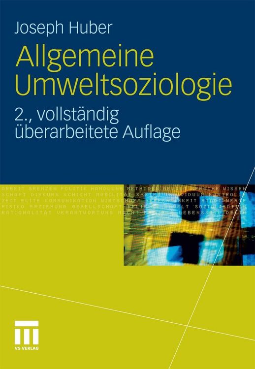 Produktbild: Allgemeine Umweltsoziologie