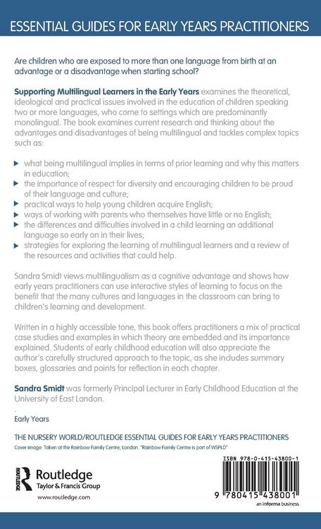Produktbild: Supporting Multilingual Learners in the Early Years