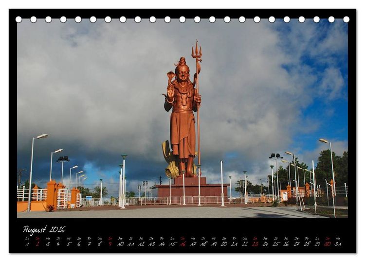 Produktbild: Mauritius (Tischkalender 2026 DIN A5 quer), CALVENDO Monatskalender