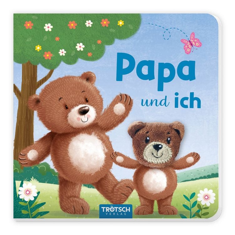 Produktbild: Tr&ouml;tsch Fingerpuppenbuch Papa und ich