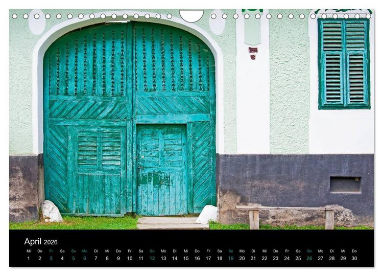Produktbild: Siebenb&uuml;rgen &ndash; Die malerischsten Bauernh&auml;user (Wandkalender 2026 DIN A4 quer), CALVENDO Monatskalender