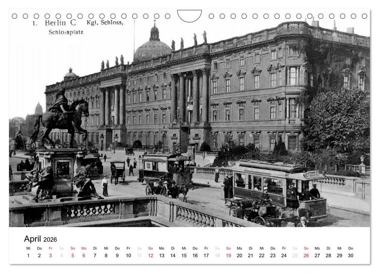 Produktbild: Gr&uuml;&szlig;e aus dem alten Berlin (Wandkalender 2026 DIN A4 quer), CALVENDO Monatskalender