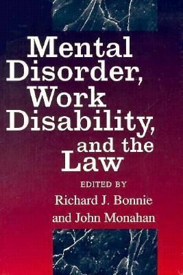 Produktbild: Mental Disorder, Work Disability, and the Law