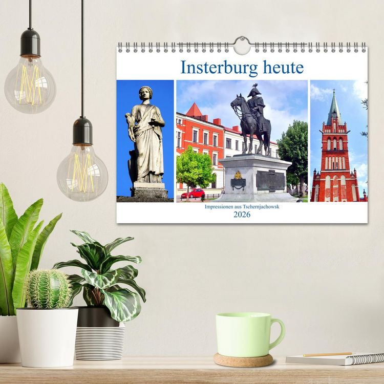 Produktbild: Insterburg heute - Impressionen aus Tschernjachowsk (Wandkalender 2026 DIN A4 quer), CALVENDO Monatskalender