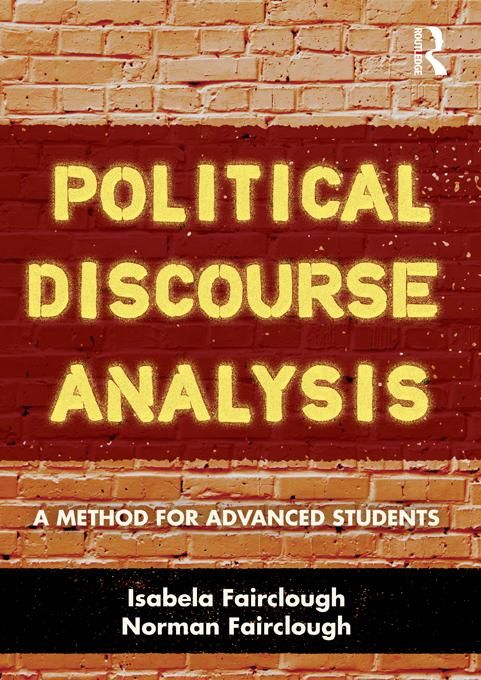 Produktbild: Political Discourse Analysis